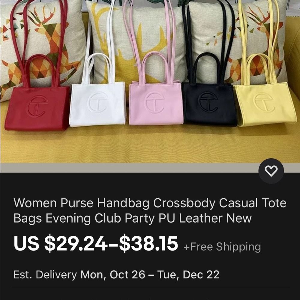 The fake bag makers have did it again!! Telfar - Picture 1 of 4